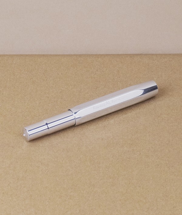Kaweco AL Sport Fountain Pen, Raw Silver