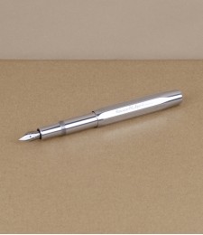 Kaweco AL Sport Fountain Pen, Raw Silver