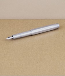 Kaweco AL Sport Fountain Pen, Silver Satin