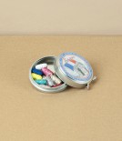 Sajou Tin of Mini Sewing Thread Cocoons, Arc De Triomphe