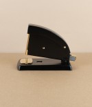 Zenith 520/E Desktop Stapler, Black & Gold