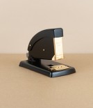 Zenith 520/E Desktop Stapler, Black & Gold