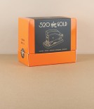 Zenith 520/E Desktop Stapler, Black & Gold