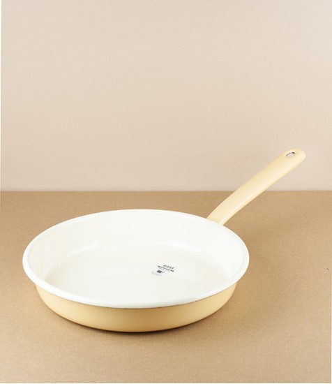Austrian Enamel Omelette Pan, 22cm