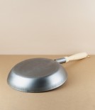 Austrian Iron Frying Pan, Wooden Handle