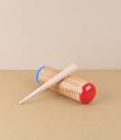 Wooden Guiro percussion instrument