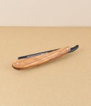 Dovo 'Shavette' razor, olive wood