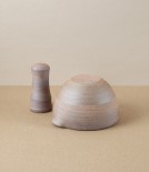 Hand-Thrown Grinding Bowl, Deep