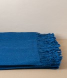 Espina de Pescado Alpaca Throw, Marine
