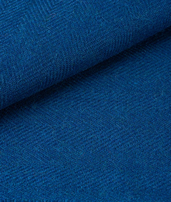 Espina de Pescado Alpaca Throw, Marine