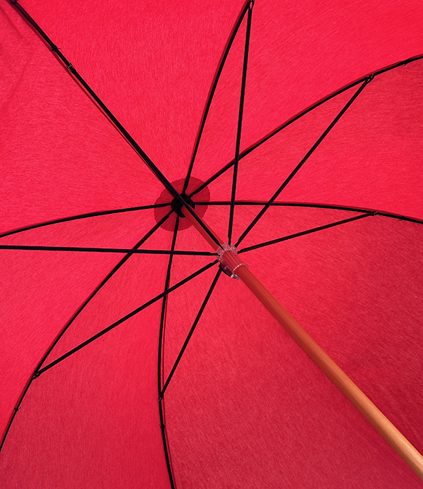 French Fit-Up Umbrella-Parasol, Red