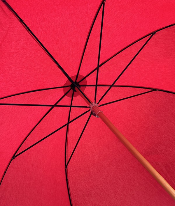French Fit-Up Umbrella-Parasol, Red