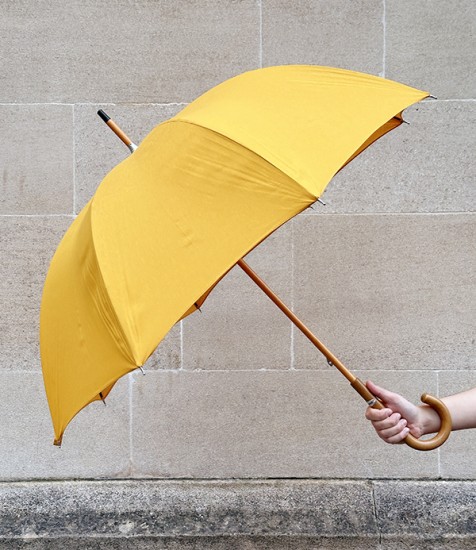 French Fit-Up Umbrella-Parasol, New Yellow