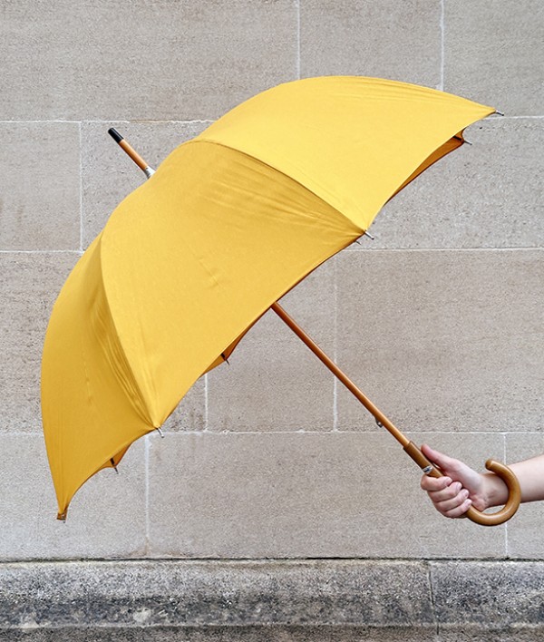 French Fit-Up Umbrella-Parasol, New Yellow