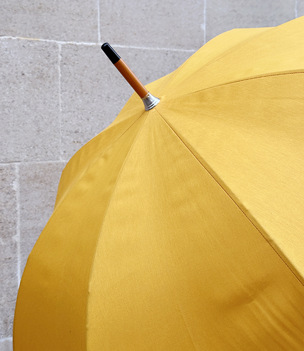 French Fit-Up Umbrella-Parasol, New Yellow