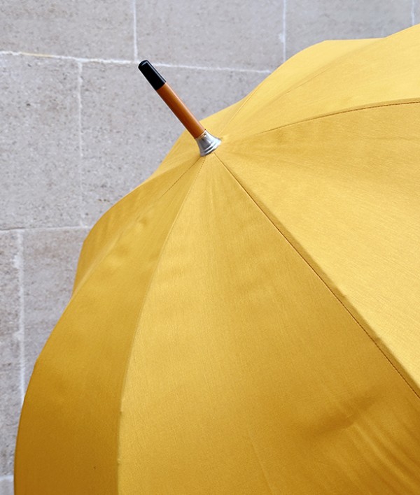 French Fit-Up Umbrella-Parasol, New Yellow