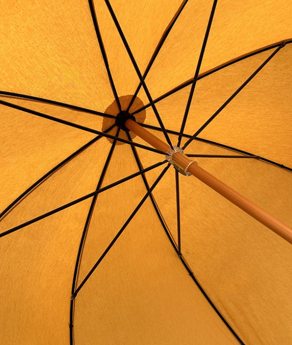 French Fit-Up Umbrella-Parasol, New Yellow