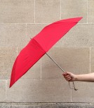 French Compact Umbrella, Red