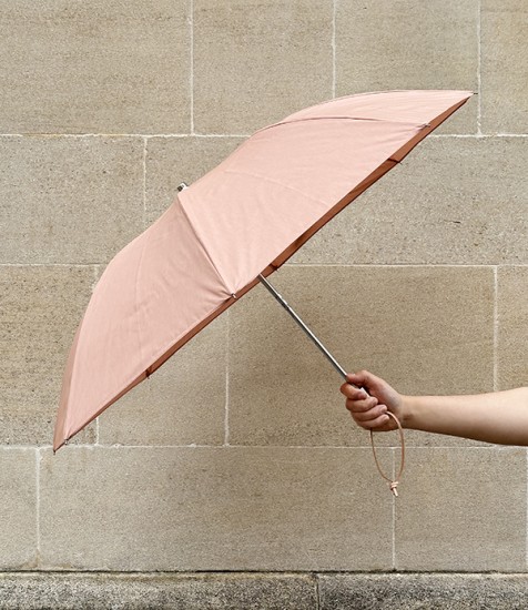 French Compact Umbrella, Rose