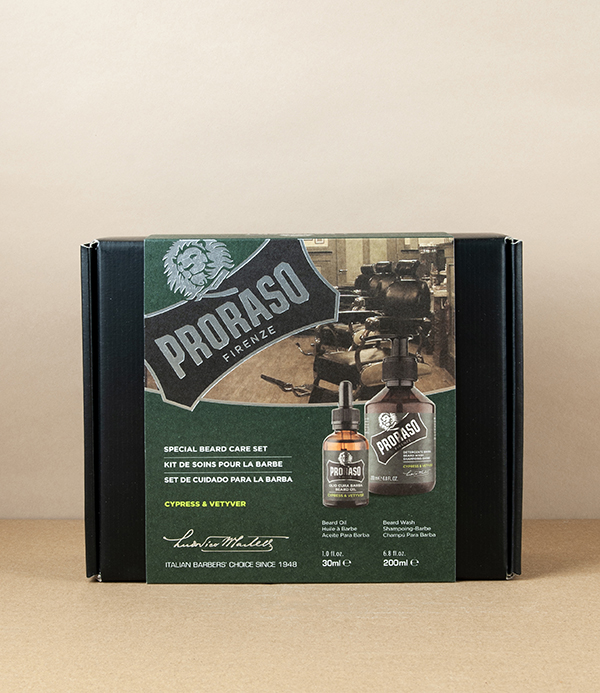 Proraso Beard Care Duo, Cypress & Vetiver