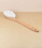 Finnish sauna brush, oak, cow hair