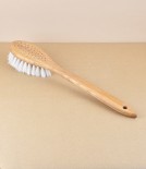 Finnish sauna brush, oak, cow hair
