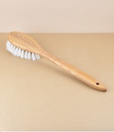 Finnish sauna brush, oak, cow hair
