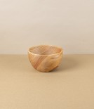 Hand-Turned Hardwood Bowl, 4.5 inches