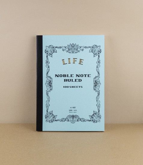Noble Fine Paper Notebook, B5, Ruled