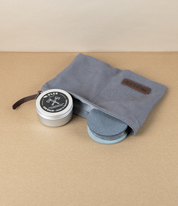 Axe Maintenance Set, Sharpening Puck & Handle Conditioner
