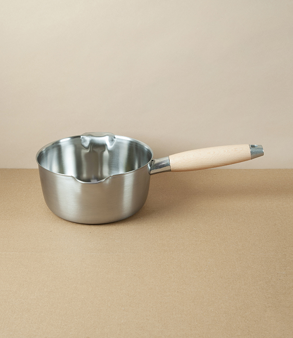 Aikata Stainless Steel Milk Pan, 16cm