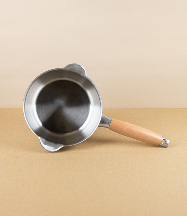 Aikata Stainless Steel Milk Pan, 16cm