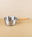 Aikata Stainless Steel Milk Pan, 16cm