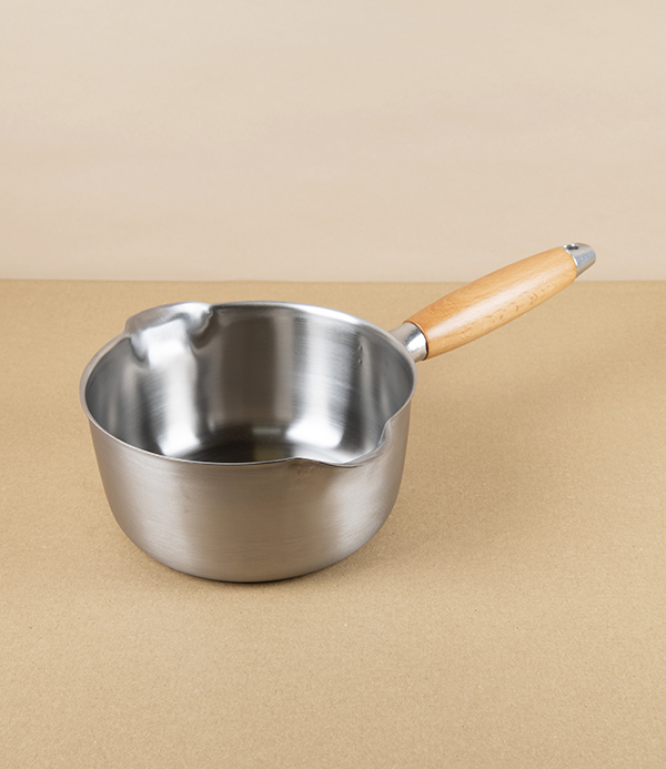 Aikata Stainless Steel Milk Pan, 16cm