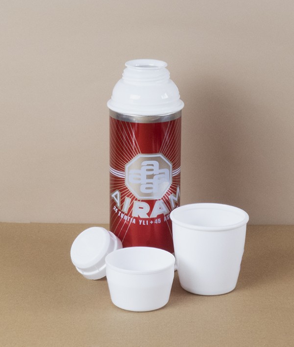 Airam Glass Vacuum Flask, 0.45l