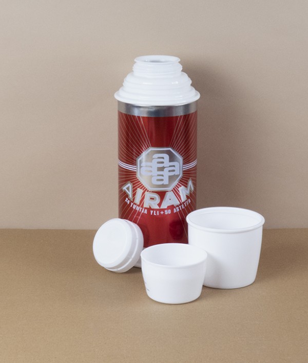 Airam Glass Vacuum Flask, 1.00l