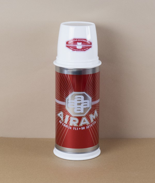 Airam Glass Vacuum Flask, 1.00l