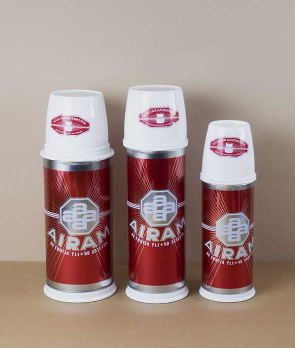 Airam Glass Vacuum Flask, 0.45l