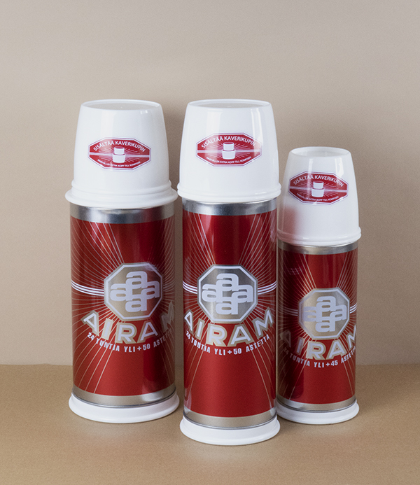 Airam Glass Vacuum Flask, 0.70l