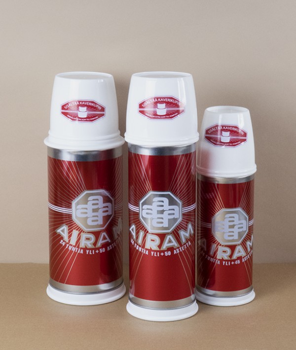 Airam Glass Vacuum Flask, 0.70l