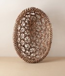 Japanese Akebia Vine Basket, Oval