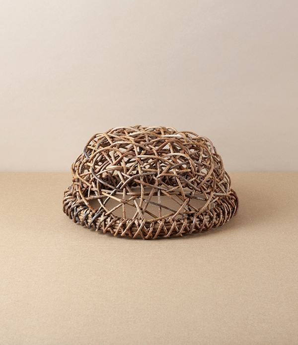 Japanese Akebia Vine Basket, Round