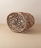 Japanese Akebia Vine Basket, Tall Oval