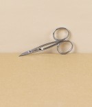 Alpen Italian Cuticle Scissors, Stainless Steel, with Leather Sheath