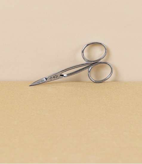 Alpen Italian Cuticle Scissors, Stainless Steel, with Leather Sheath