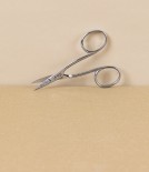 Alpen Italian Cuticle Scissors, Stainless Steel, with Leather Sheath