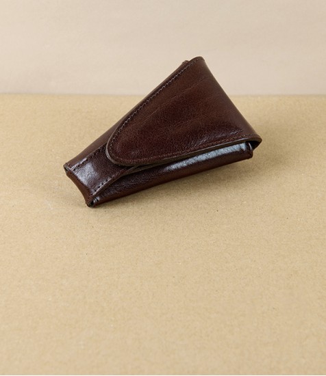 Alpen Four-Piece Pocket Manicure Set in Leather Case