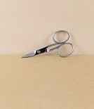 Alpen Italian Nail Scissors, Stainless Steel, with Leather Sheath