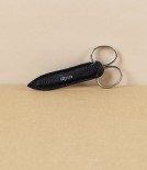 Alpen Italian Nail Scissors, Stainless Steel, with Leather Sheath