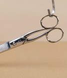 Alpen Italian Paper Scissors, Nickel-Plated Carbon Steel